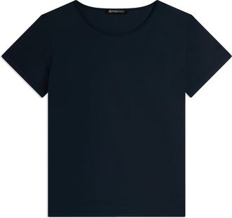 Freddy T-shirt regular da donna in tessuto stretch a base cotone