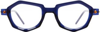 Kuboraum P27 Optisch Montuur - unisex - Brillen - Blauw - 48 MM - Accessoires