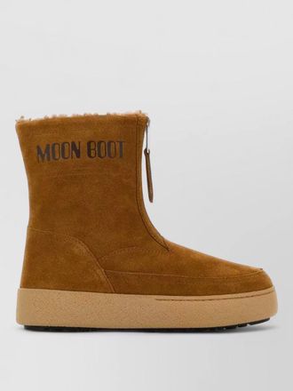 Moon Boot ltrack lara suede mid calf ankle boots