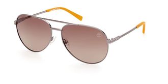 Timberland TB9317 Polarized 08H Mens Sunglasses Grey Size 61