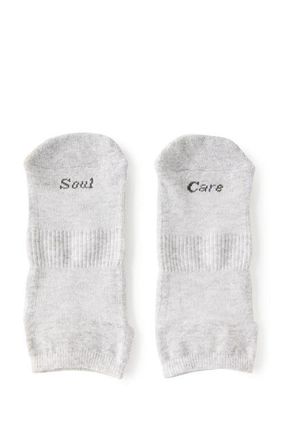 Cotton On Womens Active Performance Studio Sock in Soul Care Grey Marle at Nordstrom