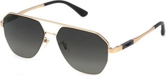Police Authentieke Splp 30 Bril- Premium Kwaliteit - unisex - Zonnebrillen - Geel - 59 MM - Accessoires