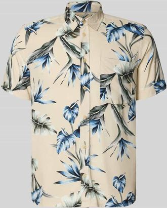 Blend Regular Fit Freizeithemd aus Viskose Modell AMELO in Offwhite, Gr&ouml;&szlig;e XXL