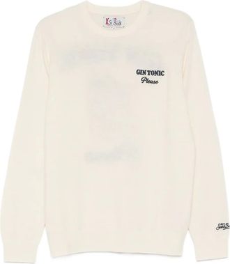 MC2 Saint Barth Heron trui met lange mouwen - Beige