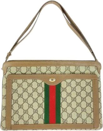 Gucci Pre-owned Shoulder Bags, female, Brown, Size: ONE SIZE Pre-owned Shoulder Bag