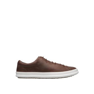Camper Sneakers, male, Brown, 6 UK, Leather Lace-Up Shoes with Cushioned Sole