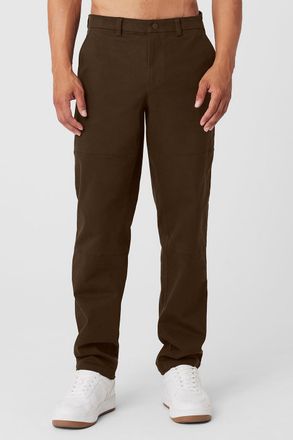 Alo | Edition Sueded Pants in Espresso Brown, Size: 33L