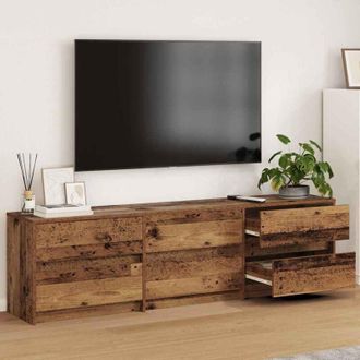 vidaXL Vidaxl - Mobile tv Marrone 180 x 34 x 50 cm Legno multistrato