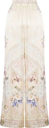 Camilla Mujer, Pantalones, Beige, Talla: S