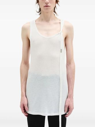 Ann Demeulemeester Canotta Seva - Bianco