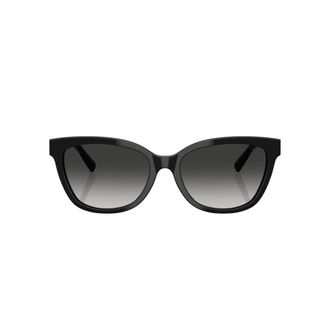 Tiffany & Co. Stijlvolle zonnebril in zwart - Dames - Zonnebrillen - Zwart - 55 MM - Accessoires