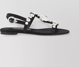 Dolce & Gabbana satin sandals