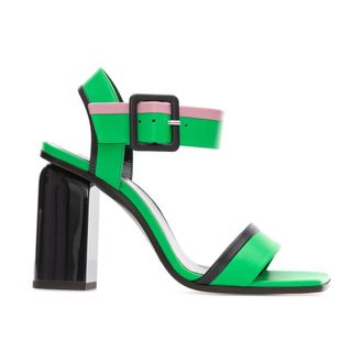 Pierre Hardy High Heel Sandals, female, Green, 5 1/2 UK, Green Navy Alpha Paris Sandals