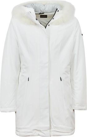 RefrigiWear Parka - Dames - Parka Jassen - Wit - XL - Leer - Jassen