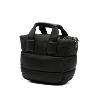 Moncler Quilted Nylon Top Handle Bag - Black