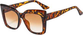 Generic Large Frame Outdoor Mens Sunglasses Commuting Womens Sports Driver Sun Glasses(Multi-colored)