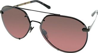 Burberry Womens Pilot 61mm Sunglasses