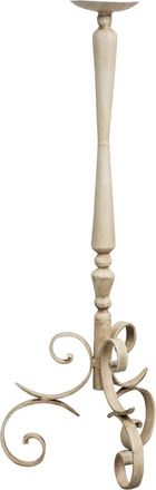 Biscottini International Candelero De Pie De Hierro Forjado (cm: 27 X 27 X 82)
