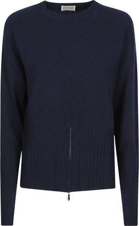 Drumohr Over Ronde Hals Trui - Dames - Truien - Blauw - Maat: L