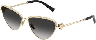 Tiffany & Co. TF3107KB 62203C Womens Sunglasses Gold Size 59