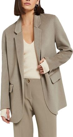 ottod'Ame Wool-Blend Blazer in Stone at Nordstrom, Size 44 It