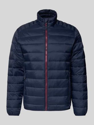 Jack & Jones Jack & Jones Steppjacke mit Reißverschluss Modell BRADLEY in Marine, Größe XXL