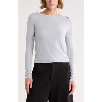 Free People Up Next Long Sleeve T-Shirt in Heather Grey at Nordstrom Rack, Size Medium/large