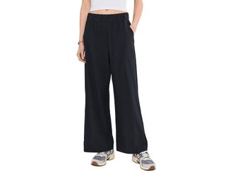 Beyond Yoga Easy Wide Leg 29 Pants Womens Clothing True Black : LG (US Womens 10-12) 29, Polyester/Elastane