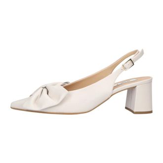 Notre-V 35503 Slingback - Dames - Schoenen - Wit - Maat: 43 EU Leer