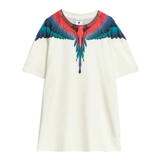 Marcelo Burlon T-Shirts, male, White, Size: S Jersey T-Shirt