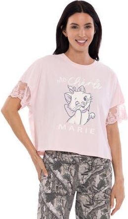 Disney Short Sleeve T-Shirt in Pink Marie at Nordstrom, Size Xx-Large