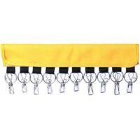 OEM Percha De Tela Port&aacute;til, Soporte Para Sombreros De Tela, Caja De Almacenamiento Para 10 Gorras De B&eacute;isbol, Amarillo, Soleado - Crezuo