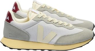 Veja Alveomesh Lichtgrijze Sneakers - Dames - Sneakers - Grijs - 37 EU - Katoen - Schoenen