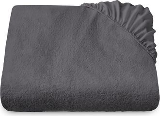 Bare Home Cotton Terry Waterproof Mattress Protector in Grey at Nordstrom, Size Twin X-Long