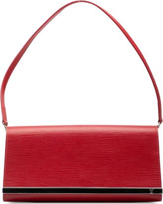 Louis Vuitton Borsa a spalla Sevigne in pelle &Eacute;pi 2012 - Rosso