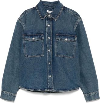 Anine Bing denim shirt - women - Recycled Cotton/Cotton - M - Blue