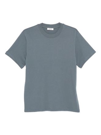 Sandro round-neck T-shirt - Blue