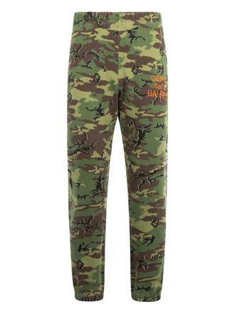 Gallery Dept. Pantaloni sportivi con stampa camouflage - Verde