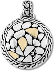 Samuel B. Two-Tone Pebble Pendant in Silver And Gold at Nordstrom Rack
