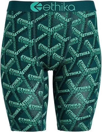 Ethika Emerald Dynasty Mens Underwear Green : 4XL, Polyester/Spandex