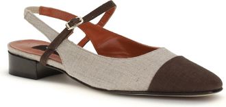 Carel Womens Oceano Ballerinas Beige-Brown Beige/brown Flat Shoes