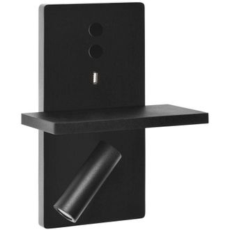 Leds - C4 Leds-c4 - Elamp - Luz Usb De Lectura Led Negra 175lm 2700k