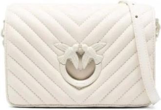 Pinko Mujer, Bolsos, Blanco, Talla: ONE Size
