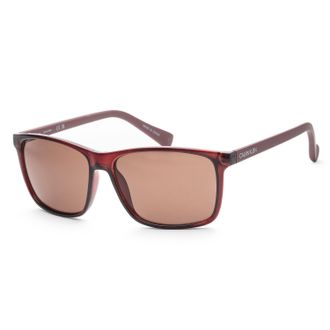 Calvin Klein Mens 58mm Crystal Sunglasses