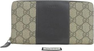 Gucci Pre-owned Long wallet (bi-fold) - unisex - Vintage Accessoires - Beige - ONE Size - Vintage