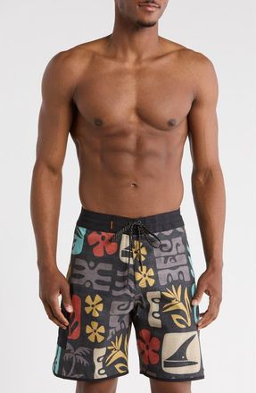 Quiksilver Dunes Swim Shorts in Black at Nordstrom Rack, Size 30
