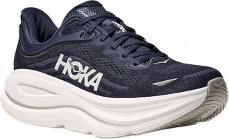 Hoka One One Mens Bondi 9 Shoe In Varsity Navy White