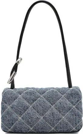 Marc Jacobs Cotton Denim Shoulder Bag - Blue