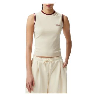 Guess Tops, Dames, Beige, S, Rayon, Gabry Top