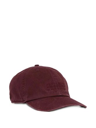 Maison Margiela cotton baseball cap - men - Cotton - S - Red